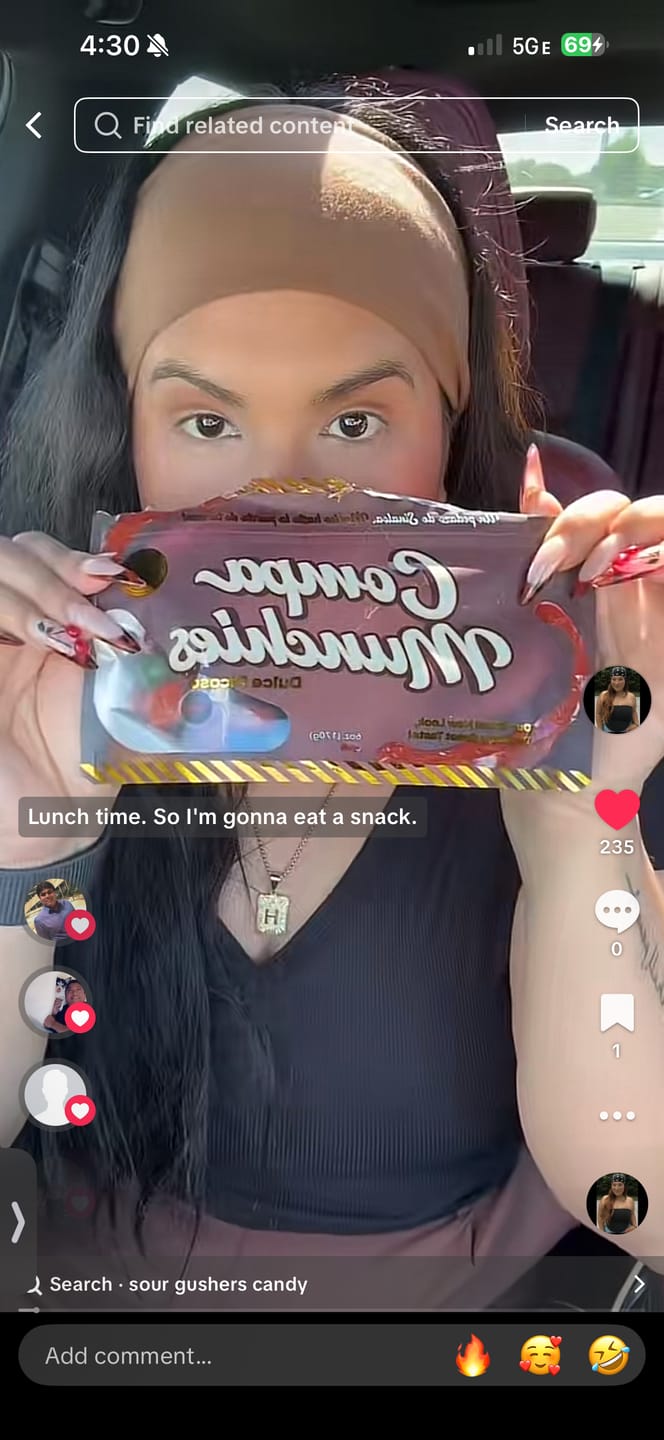 Customer photo review of Culichi Gushers