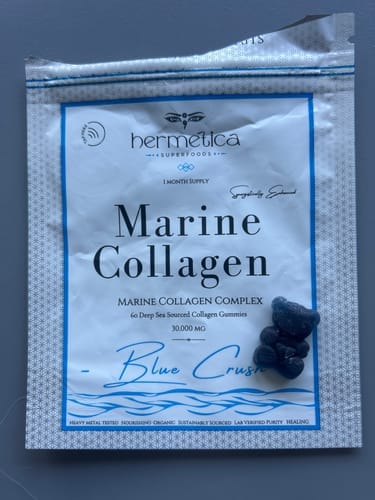 Customer photo review of Blue Crush Marine Collagen Gummy – 9-in-1 Sea-Sourced Blend