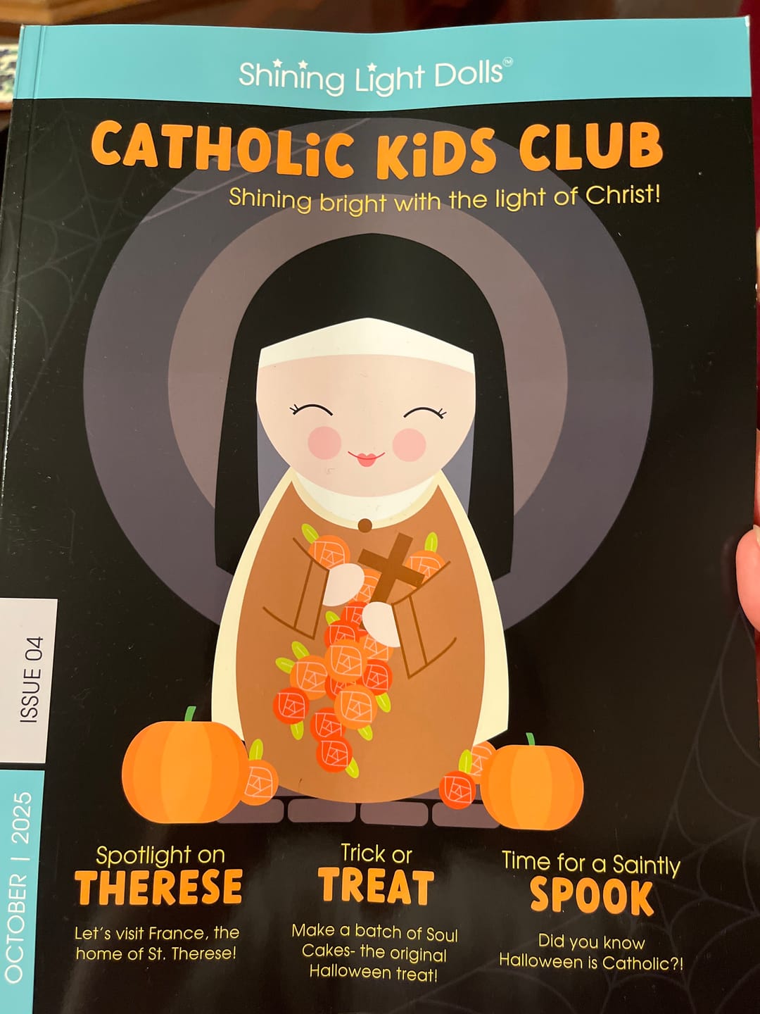 Customer photo review of Catholic Kids Club Magazine 1-Year Subscription (12 issues- 1 per month)