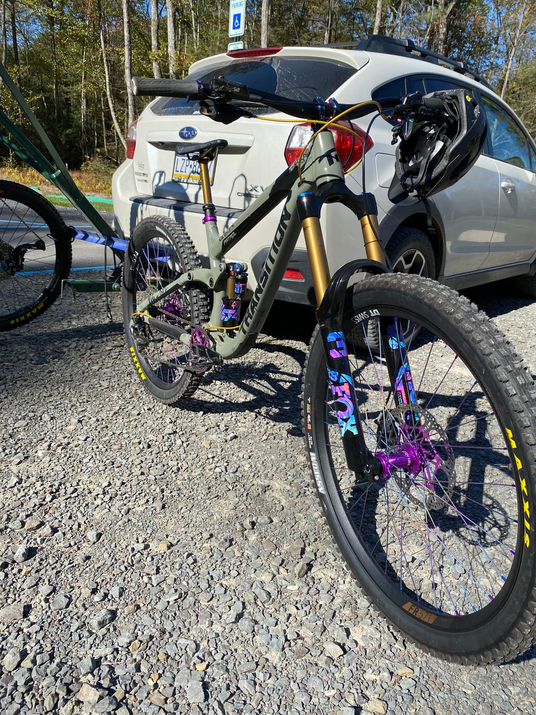 Customer photo review of Custom Fox 38 Decal