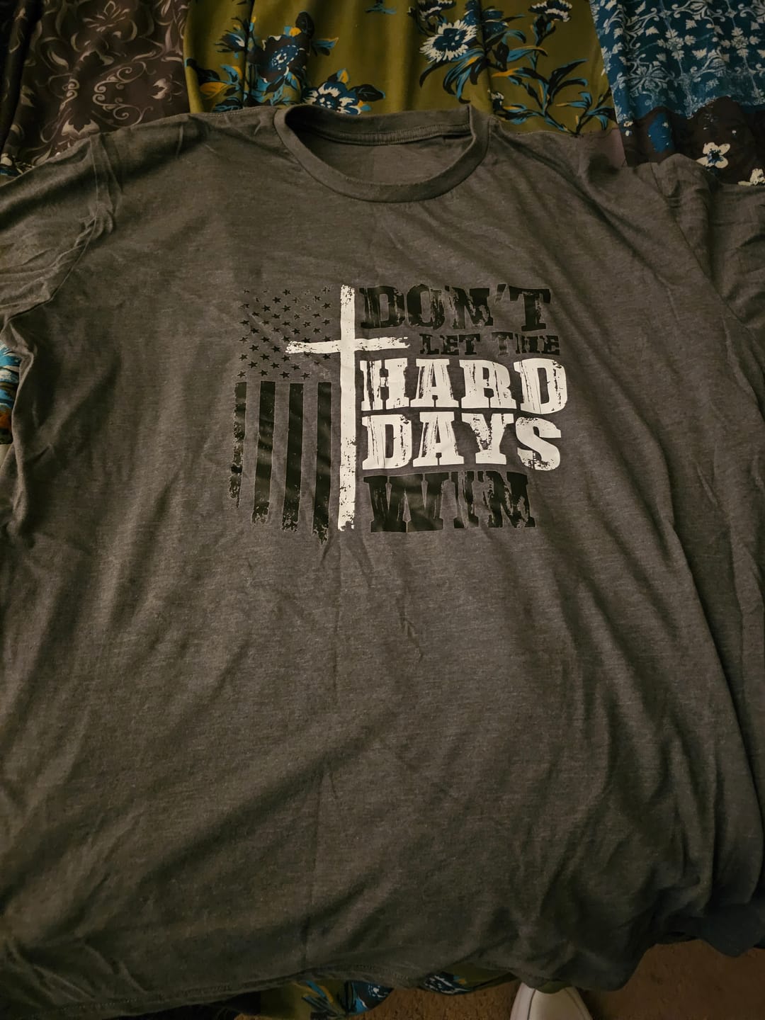 Customer photo review of Hard Days Tee