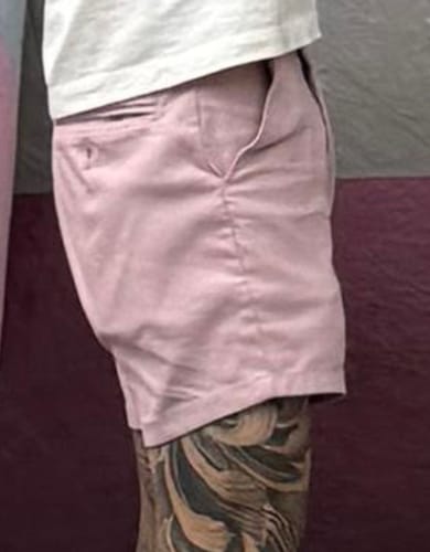 Customer photo review of Ultra-Stretch 5" Chino Shorts - Dusk