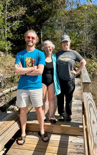 Customer photo review of Pikas Backpacker T-Shirt