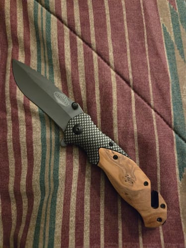 Customer photo review of ENTHUZST™ POCKET KNIFE