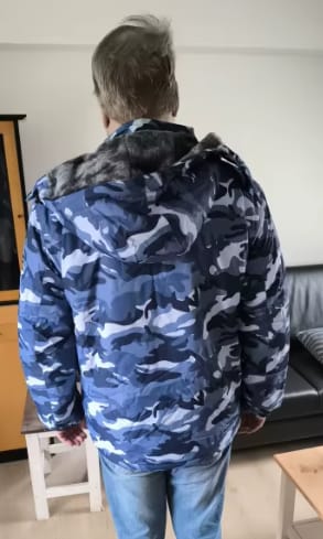 Customer photo review of Wasserdichte Winterjacke Herren – Warm & Outdoor-tauglich