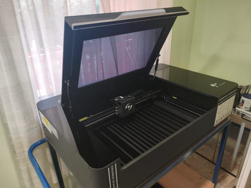 Customer photo review of AtomStack Hurricane 55W CO2 Laser Cutter