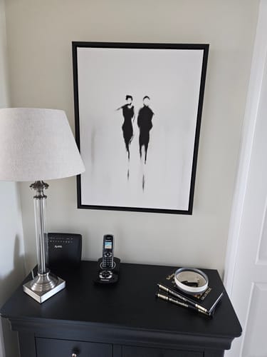 Customer photo review of IDOL II FRAMED CANVAS