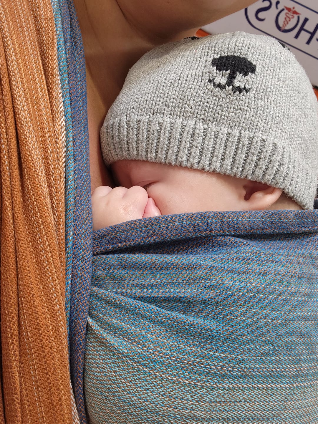 Customer photo review of Écharpe Tissée | Aquaterra