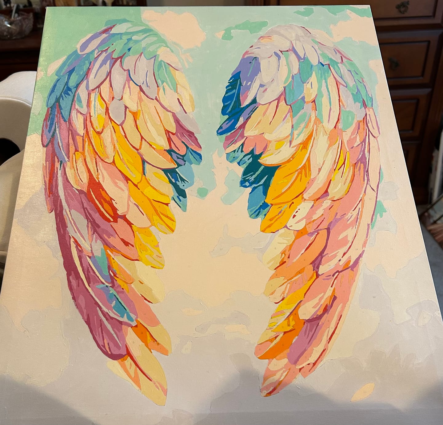 Customer photo review of Angel Wings