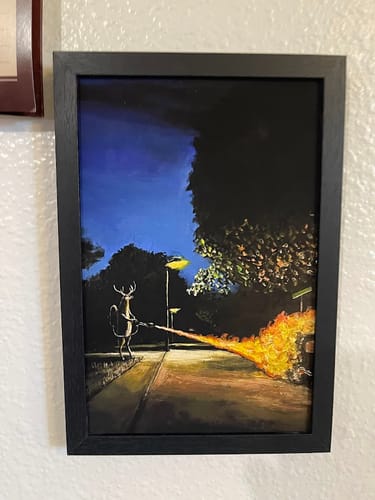 Customer photo review of 6x9 Giclee Fine Art Prints