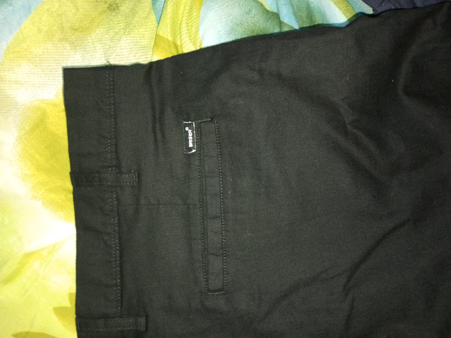 Customer photo review of Kansas - Black Trouser For Men | Ariser