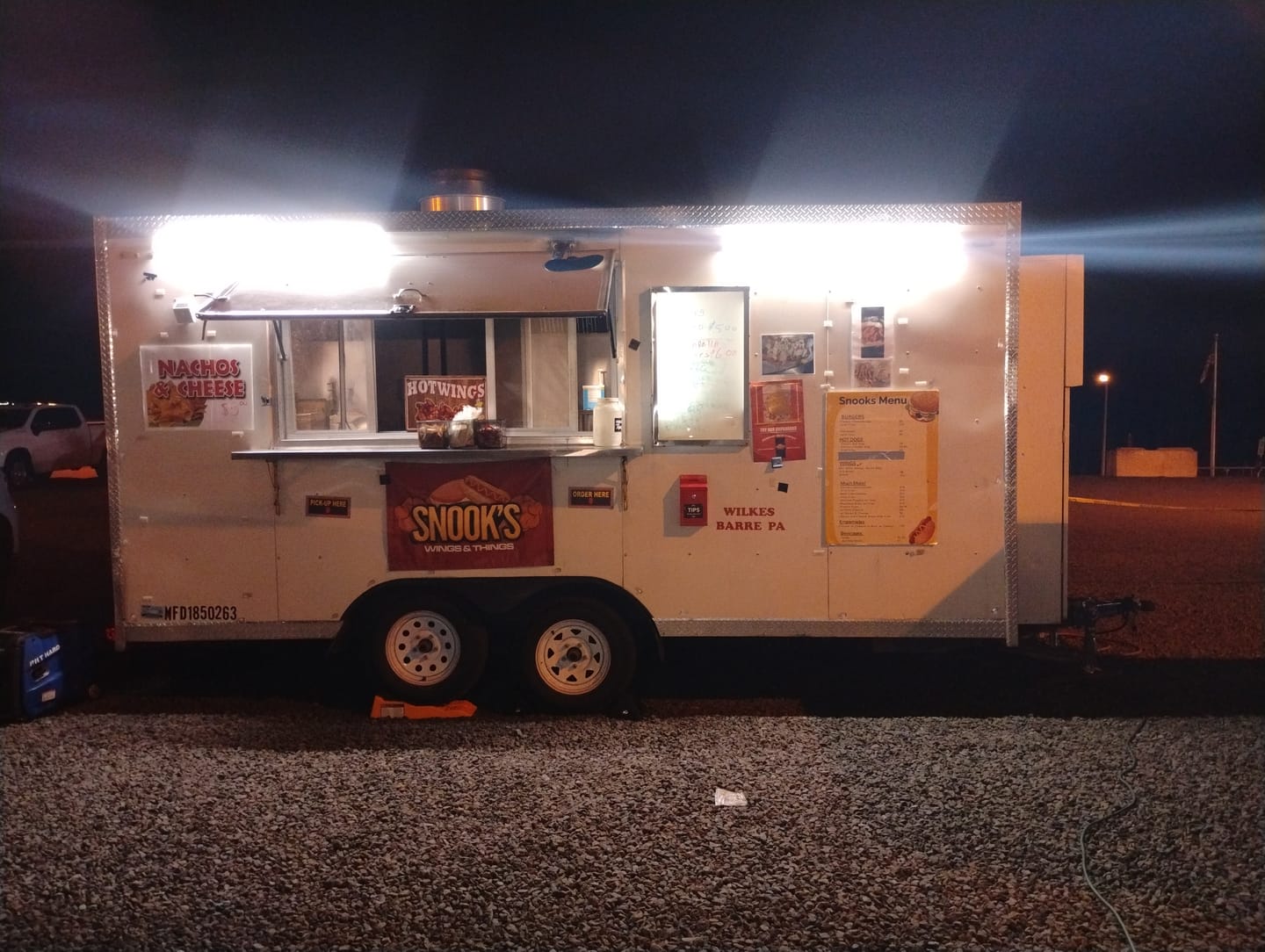 Customer photo review of Food Truck Side Mount Light - 10,000 Lumens