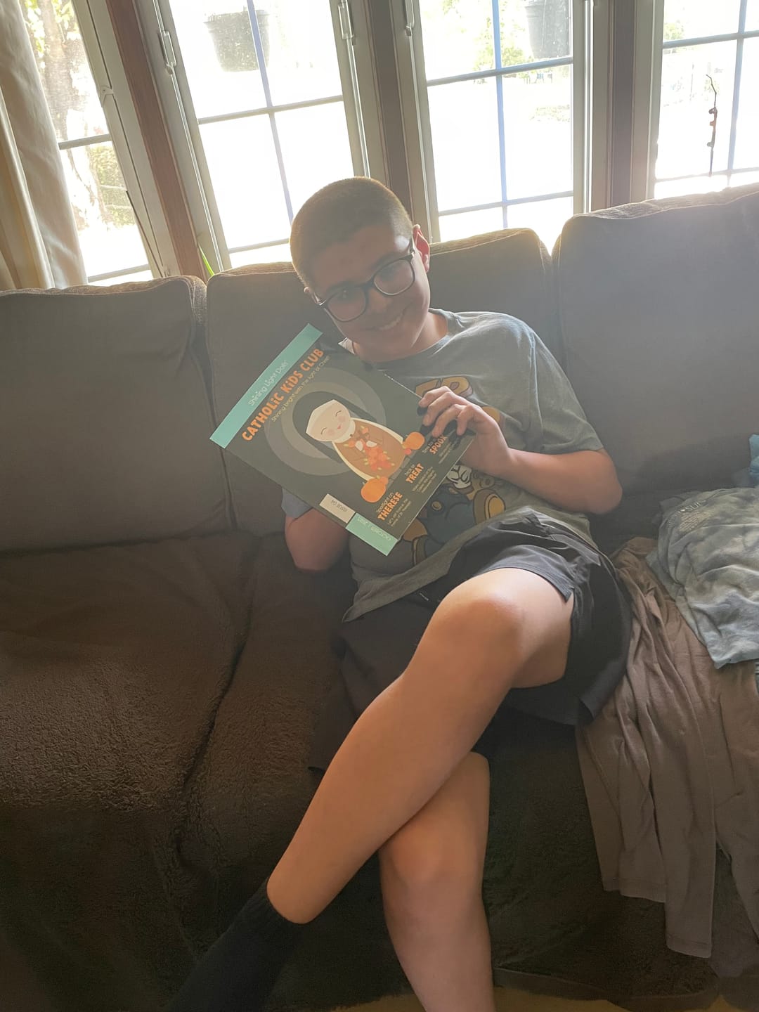 Customer photo review of Catholic Kids Club Magazine 1-Year Subscription (12 issues- 1 per month)