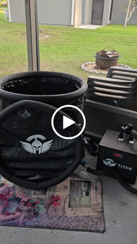 Customer video review of Bravo Cold Plunge Tub + Chiller Bundle