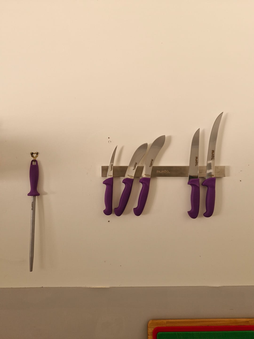 Customer photo review of 7PC Professional Butchers Knife Set