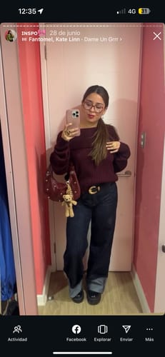 Customer photo review of SWEATER BLAIR AMARILLO