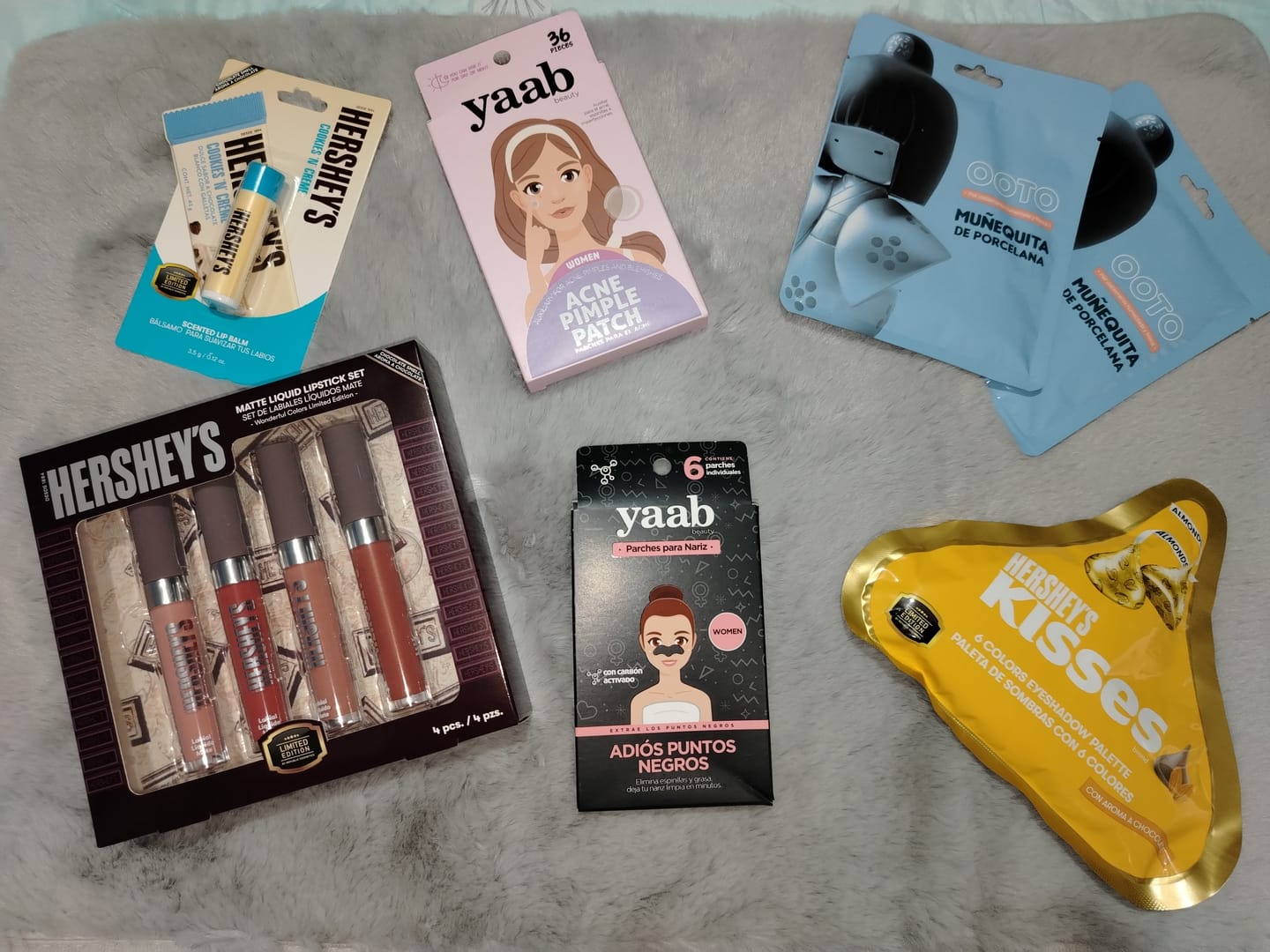 Customer photo review of Set de 4 Labiales Hershey´s
