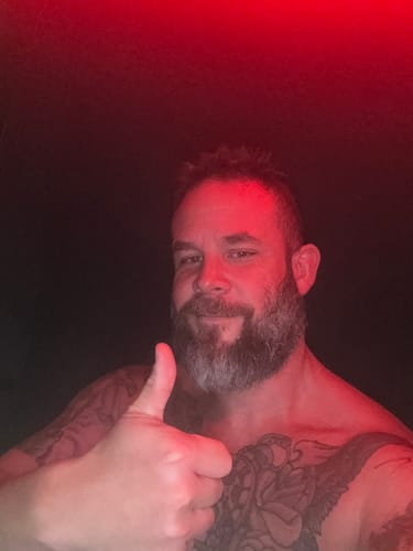 Customer photo review of The Sauna Pod