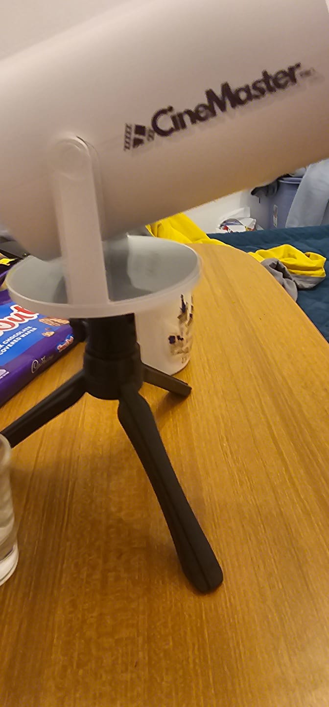 Customer photo review of CineMaster Pro® Stand