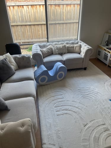 Customer photo review of The Mellow Mat® Cloud Haven 3D (Soft Touch Sensory Tatami Rug)