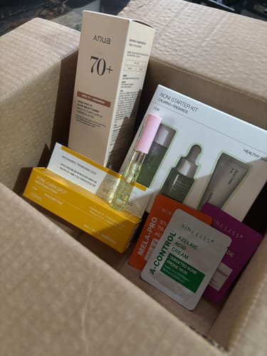 Customer photo review of Rice 70 Glow Milky Toner