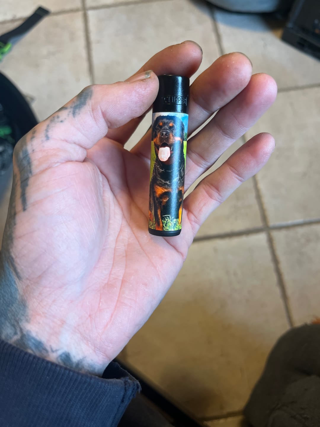 Customer photo review of Personalisierter Clipper
