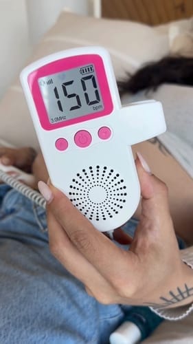 Customer photo review of At Home Baby Doppler