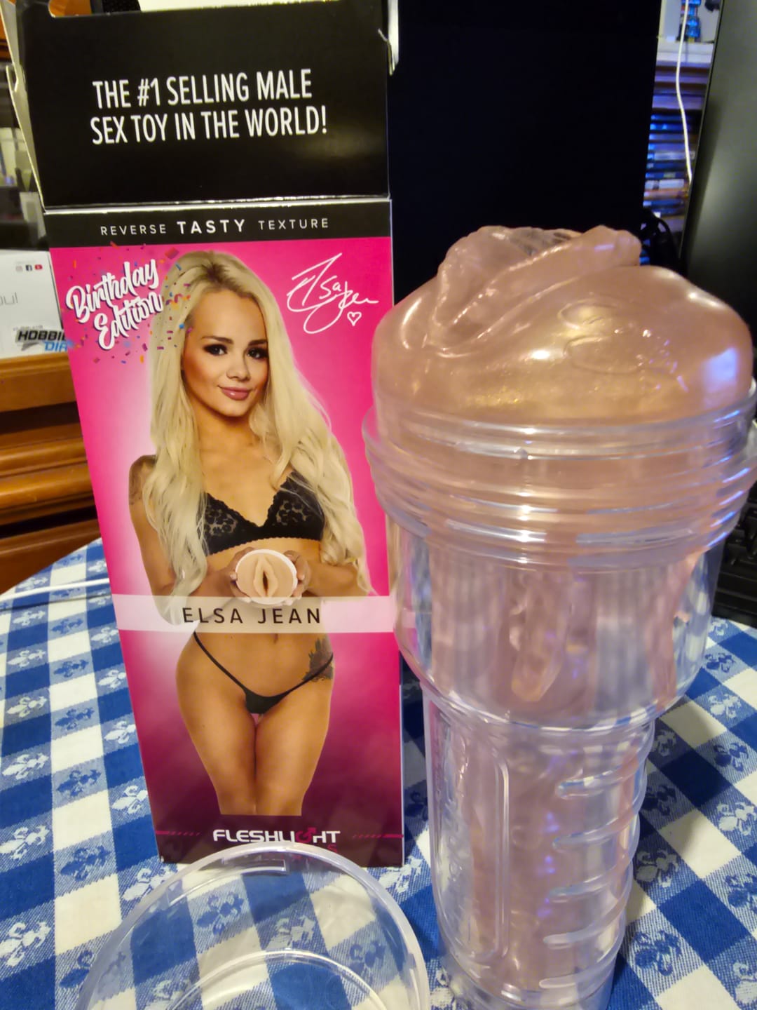 Customer photo review of Elsa Jean Birthday Cake Edition