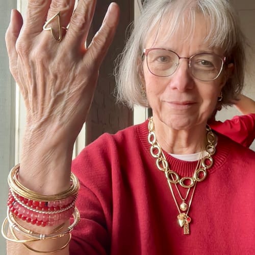 Customer photo review of Noa Necklace