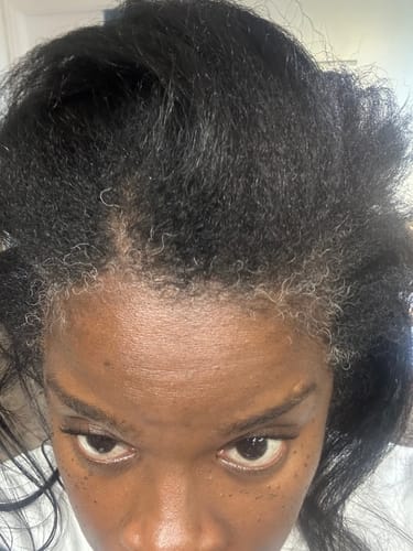 Customer photo review of Instant Dye Shampoo