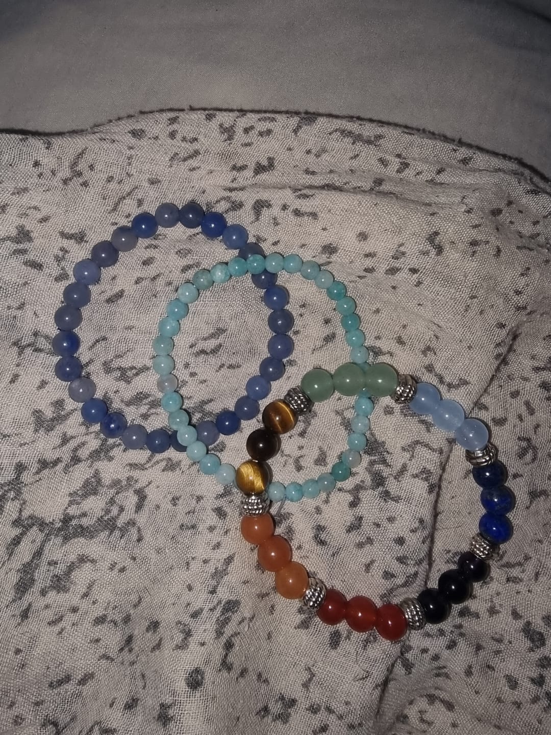 Customer photo review of Bracelet Amazonite "Harmonie"