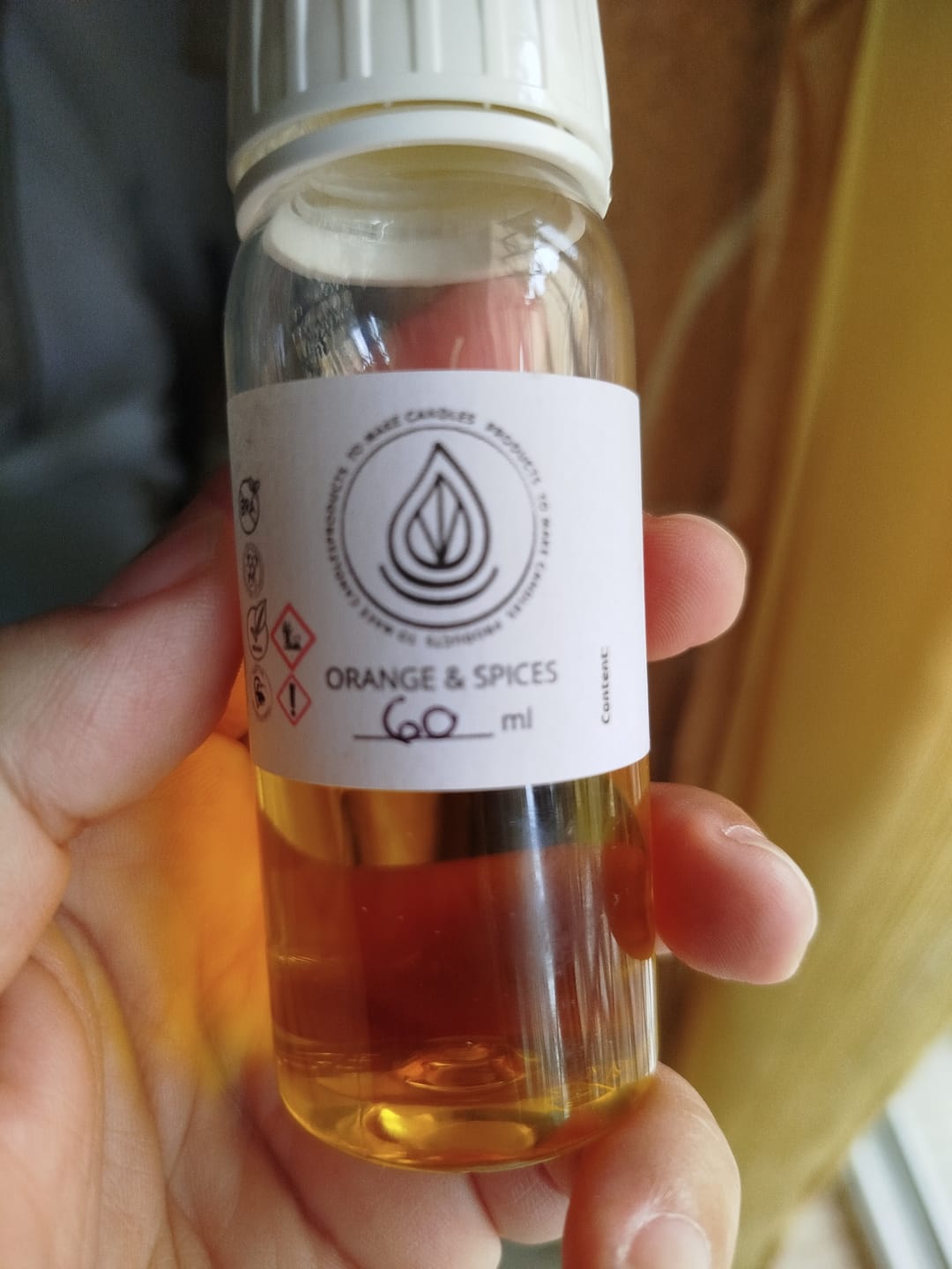 Customer photo review of Fragancia ORANGE & SPICES