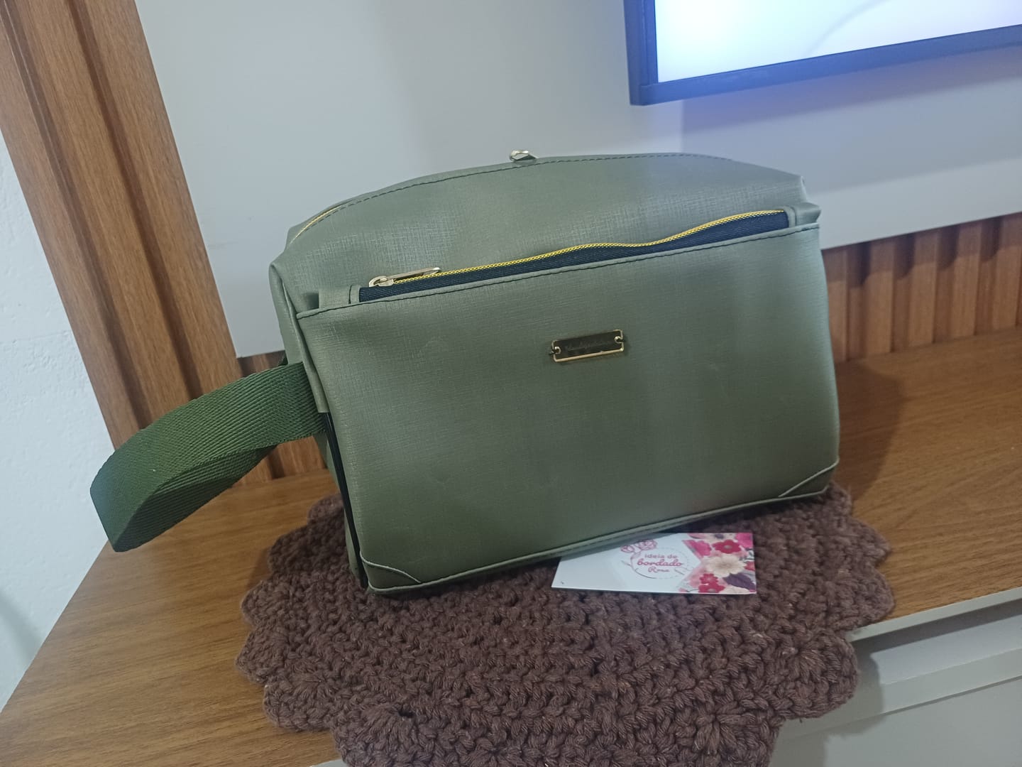 Customer photo review of DUNA 0.9MM FUNDO MALHA COR VERDE