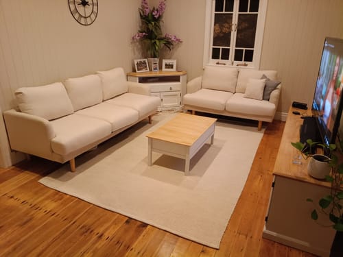 Customer photo review of Natura Wool in Ivory Rug