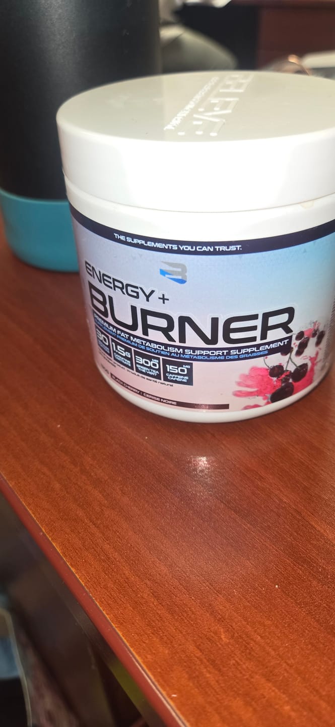Customer photo review of Believe - Energy Burner - 130g