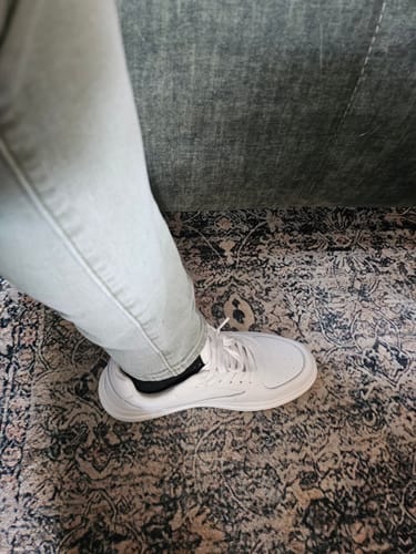 Customer photo review of ELEVATESHOES WHITE CLASSY