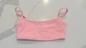 Customer photo review of The Micro Bra / Powder-Pink