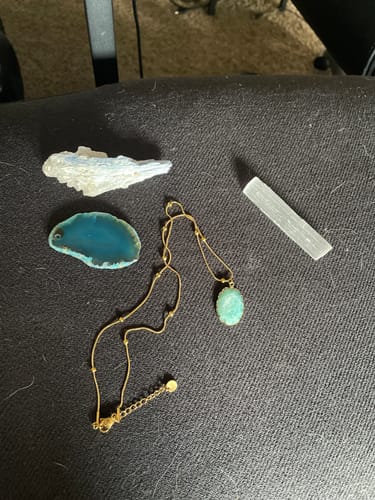 Customer photo review of AuraBloom Subscription Box