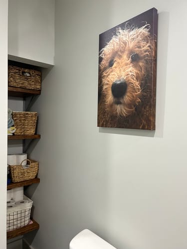 Customer photo review of Pet Portrait
