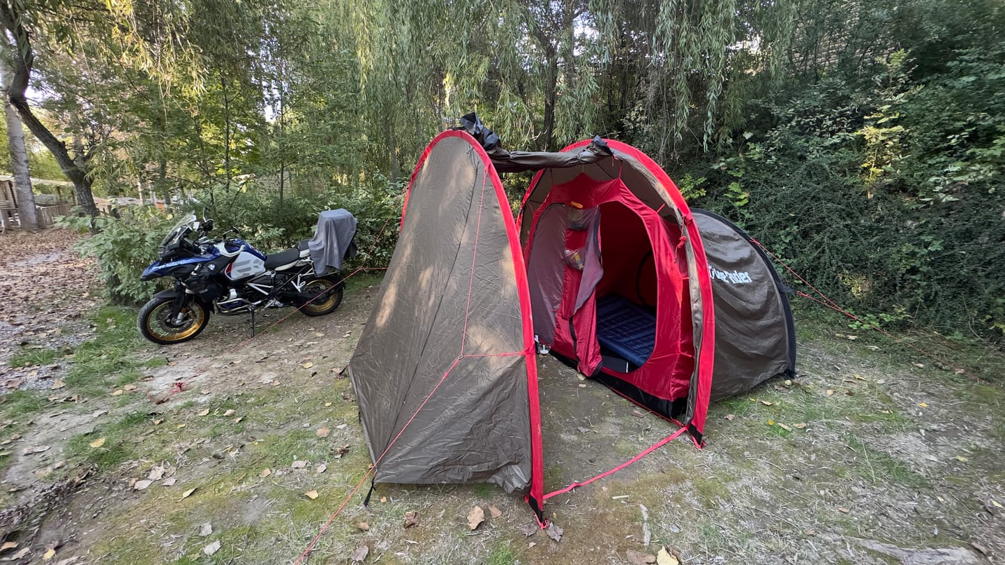 Customer photo review of MotoTent