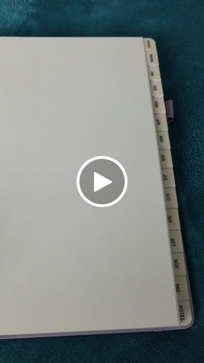 Customer video review of 2026 Calendar Year Catholic Liturgical Planner // Big Layout