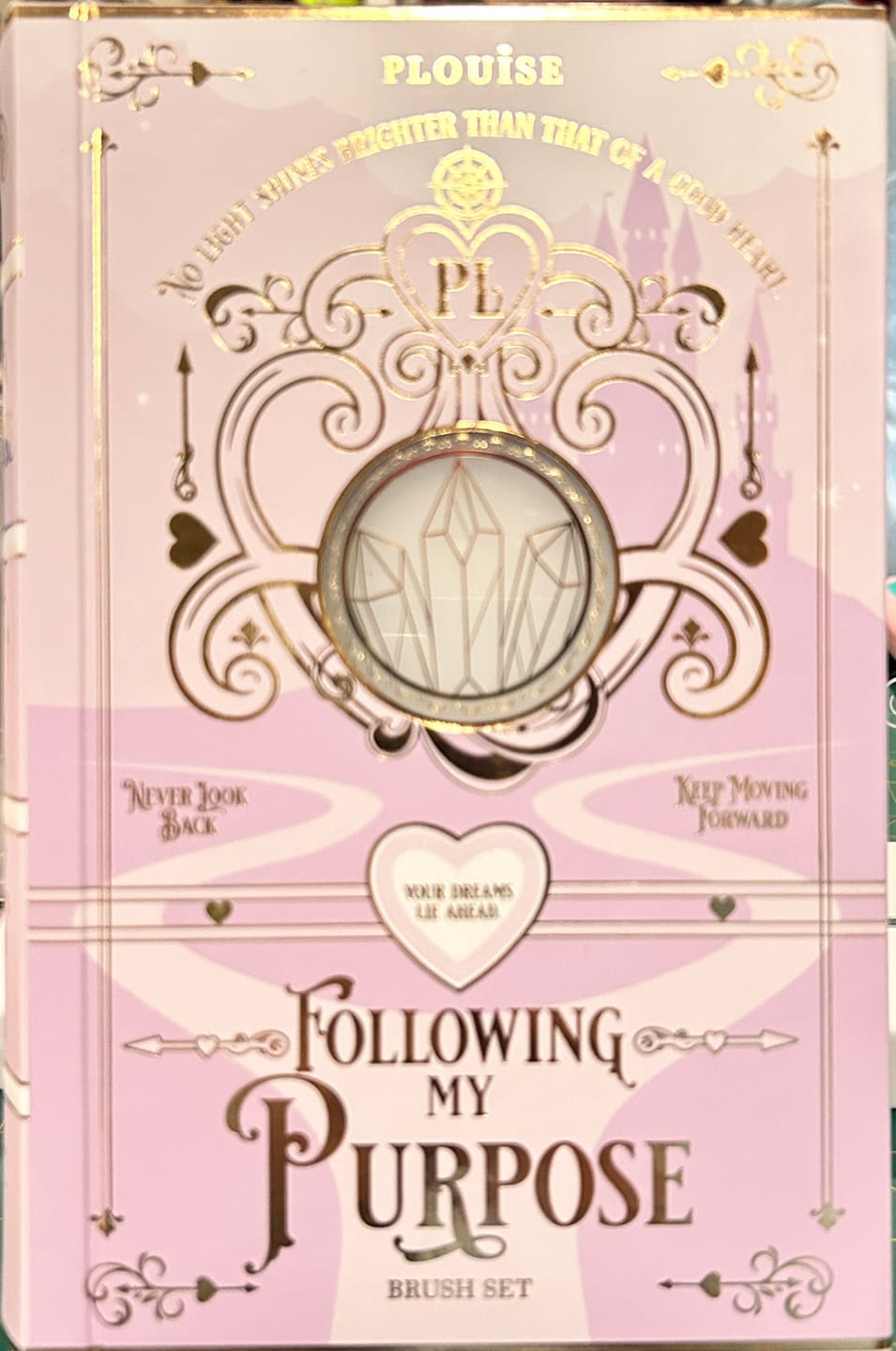 Customer photo review of P.Louise Following My Purpose Makeup Brush Set