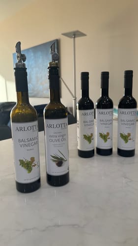 Customer photo review of Premium, Barrel-Aged Balsamic Vinegar
