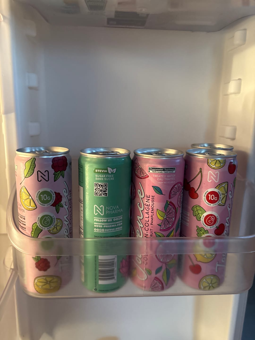 Customer photo review of Nova Pharma - Jouvence boisson de collagène - 355ml