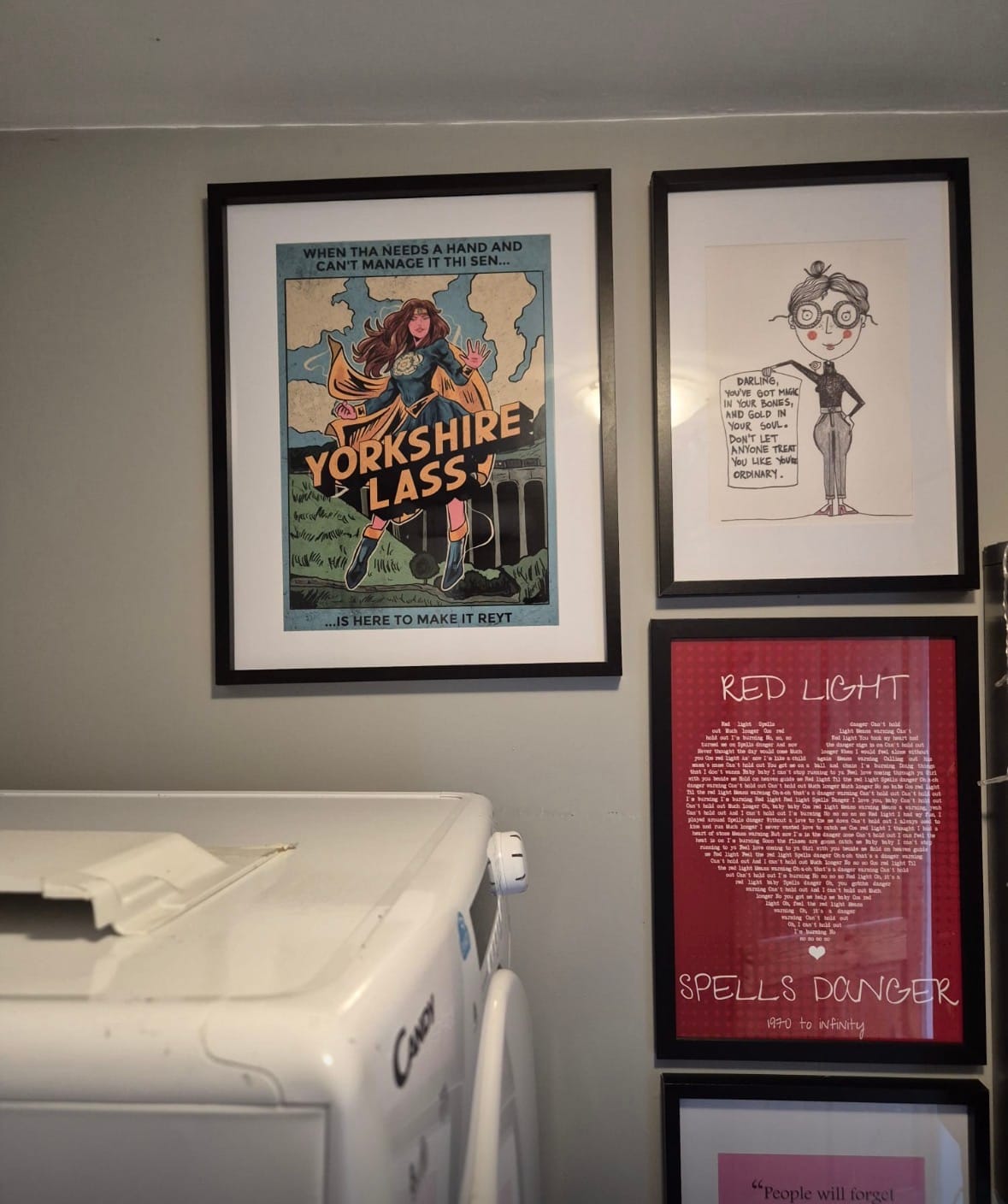 Customer photo review of Yorkshire Lass - Print