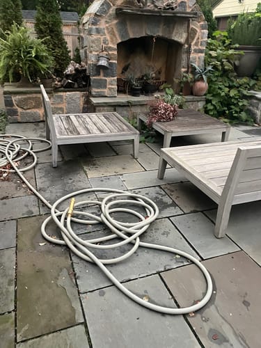 Customer photo review of Everlasting Garden Hose