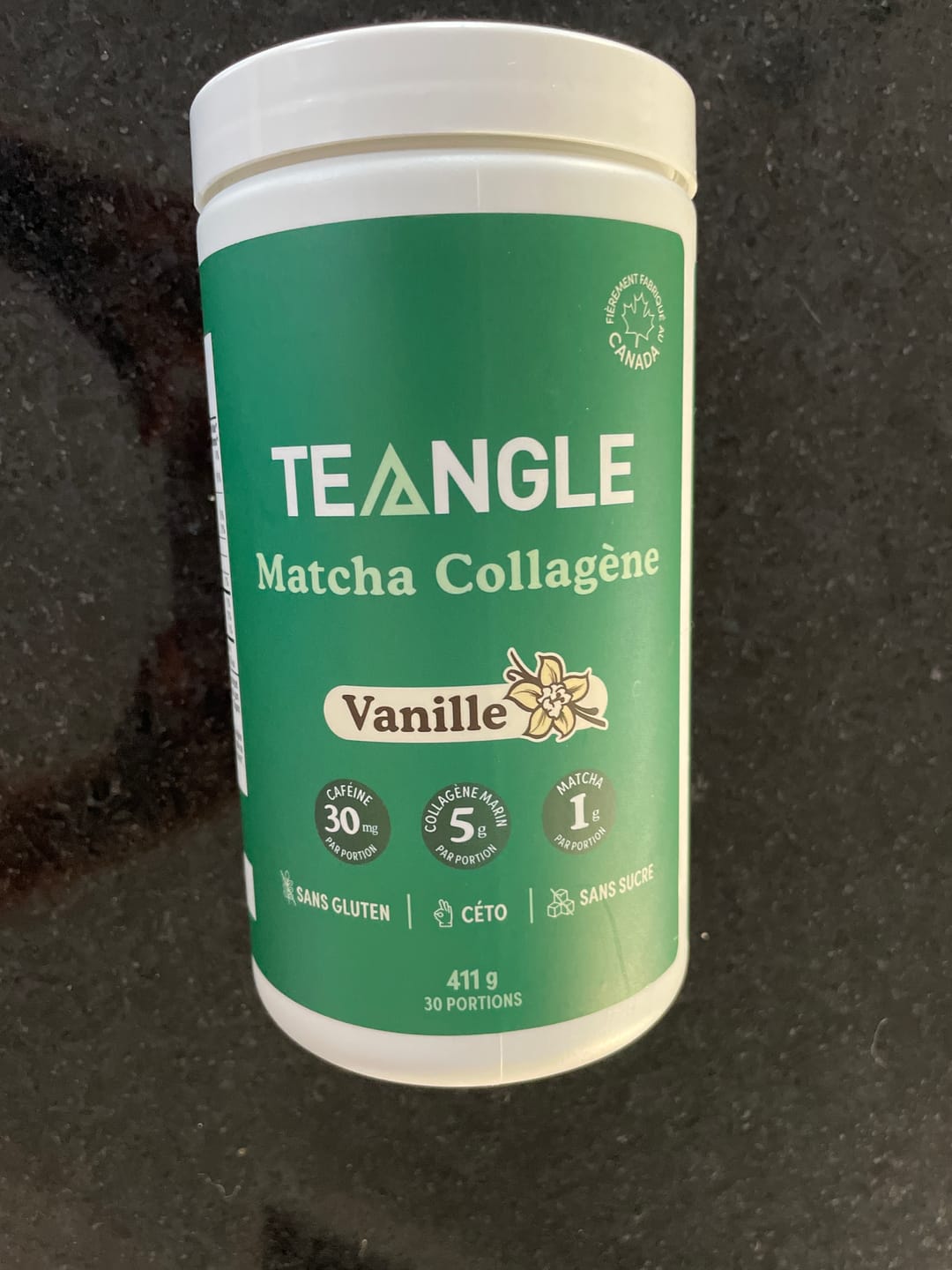 Customer photo review of Teangle - Matcha Collagène 333g - 411g
