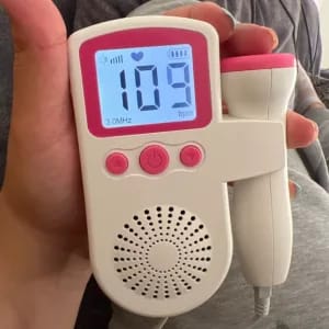 Customer photo review of At Home Baby Doppler