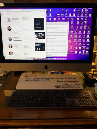 Customer photo review of DeskBoard Buddy