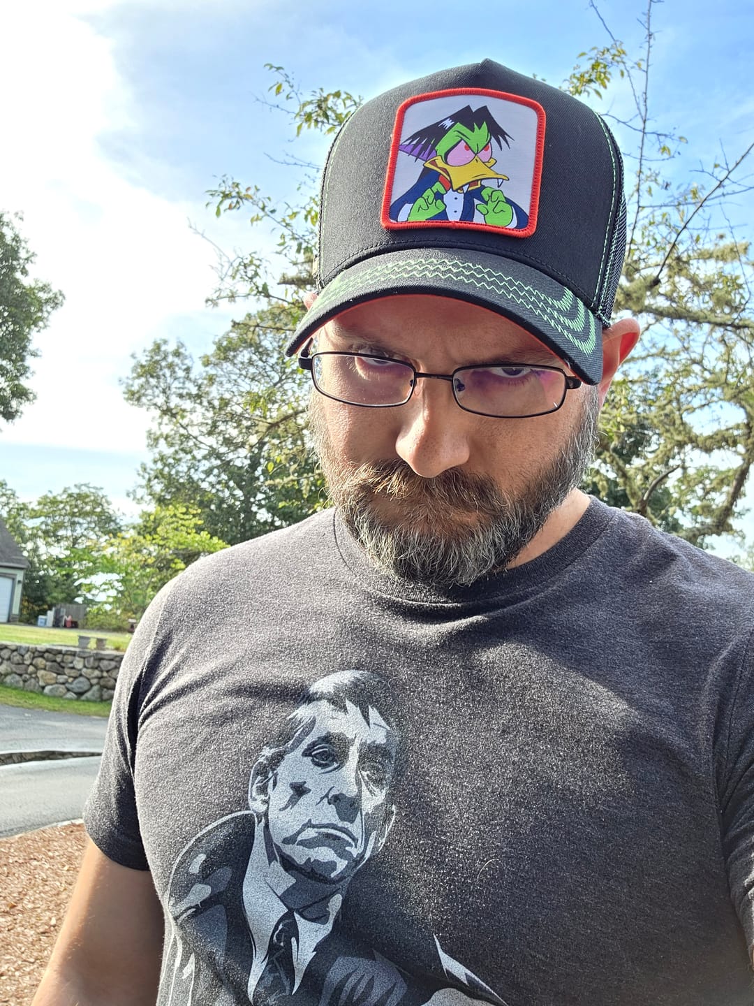 Customer photo review of OVERLORD X Count Duckula: Duckula Trucker Cap